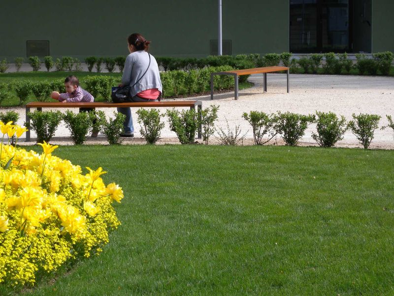 Stimmungsbild des Platzes