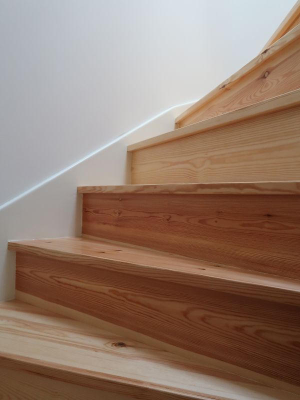 Die Treppe wurde originalgetreu nachgebaut